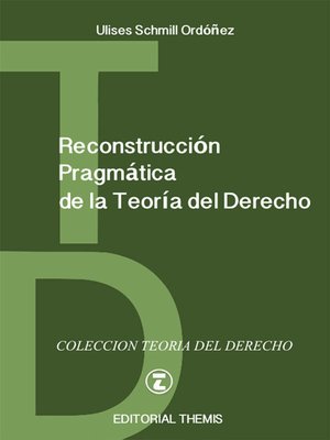 cover image of Reconstrucción Pragmática de la Teoría del Derecho